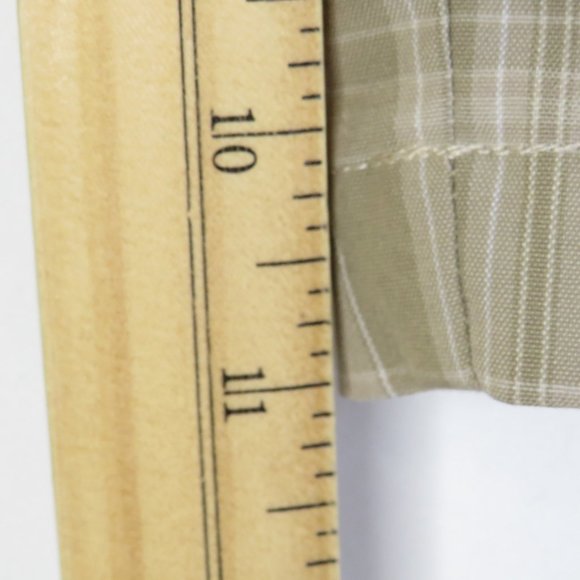 adidas* Men's 1.5" Belt Loop Multipocketed Plaid Flat Front Shorts~ Size 36 - Picture 9 of 12